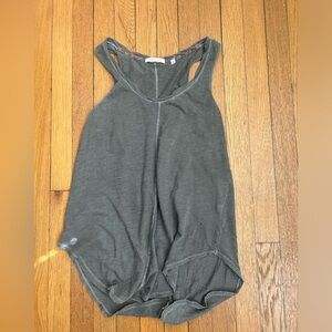 Anthropologie Pure + Good Forest Dusty Green Racerback Tank
